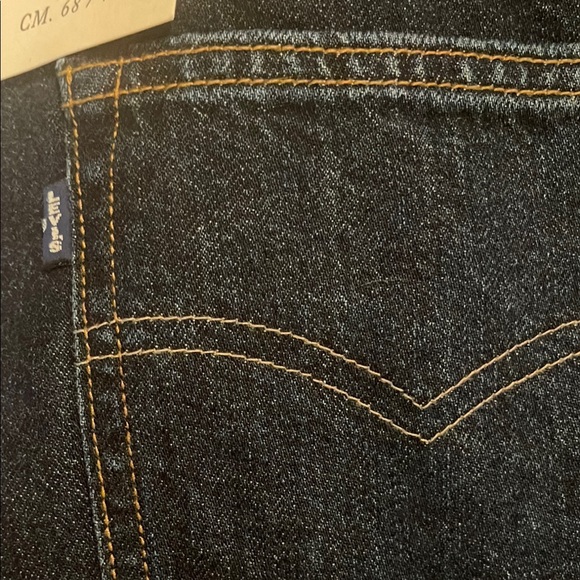 Levi's Women’s Dark Blue Jeans Plank Straight - Picture 8 of 8